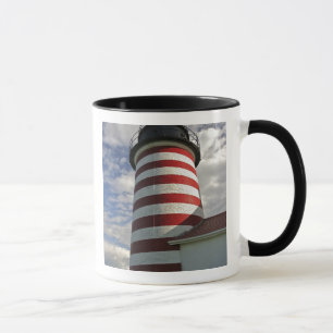 Mug États-Unis, Maine, Lubec. West Quoddy Head