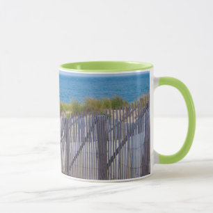 Mug États-Unis, Massachusetts. Dunes et sentier