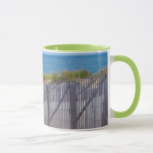 Mug États-Unis, Massachusetts. Dunes et sentier (Droite)