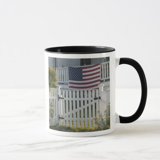 Mug États-Unis, Massachusetts, Gloucester : Clôture pa (Droite)