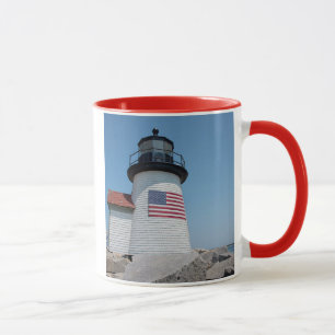 Mug États-Unis, Massachusetts, Nantucket. Brant Point