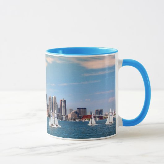 Mug États-Unis, Massachusetts. Skyline du front de mer (Droite)