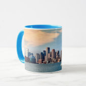 Mug États-Unis, Massachusetts. Skyline du front de mer (Devant gauche)
