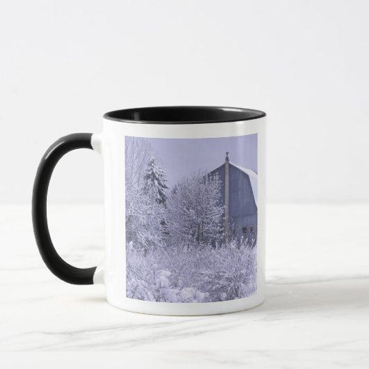Mug États-Unis, Michigan, Rochester Hills. Bleu neigeu (Gauche)