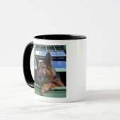 Mug États-Unis, Oregon, Portland. Griff le long-mèches (Devant gauche)