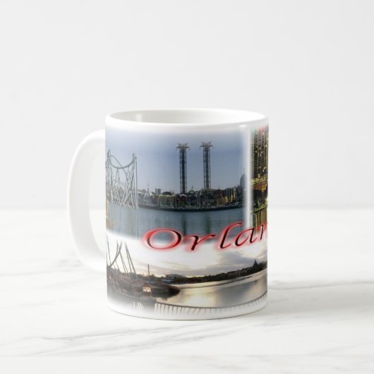 Mug États-Unis - Orlando Florida - (Devant gauche)