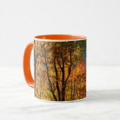 Mug États-Unis, Tennessee. Feuillage d'automne (Devant gauche)