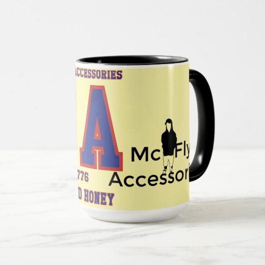 Mug États-Unis Terrain Pour Lait Et Miel (Devant droit)