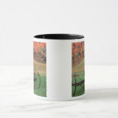 Mug États-Unis, Vermont, Ferme. (Centre)