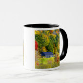 Mug États-Unis, Vermont. Feuillage d'automne le long d (Devant droit)