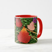 Mug États-Unis, Washington, comté de Spokane, Feuilles (Devant droit)