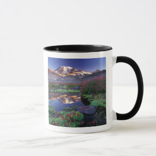 Mug États-Unis, Washington, Mt Rainier NP, lever du s