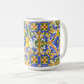 Mug été, agrumes, sicilienne, style méditerranéen, cit (Devant droit)