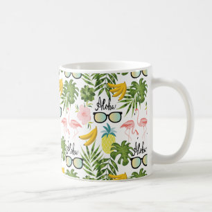 Mug Été Amusants Motif Tropical
