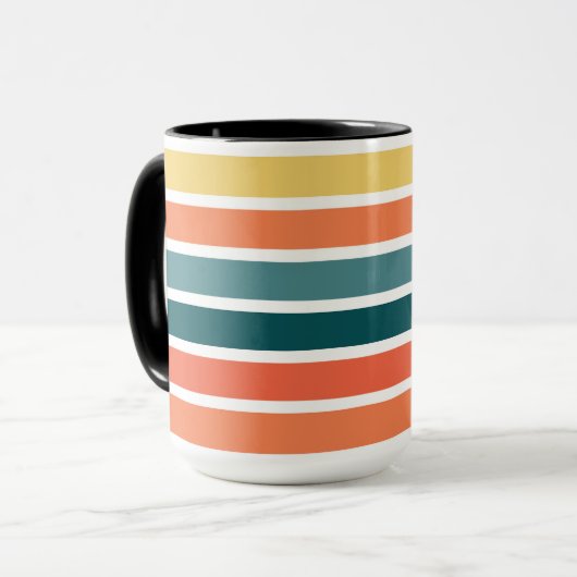 Mug Été de '77 Stripes (Devant gauche)
