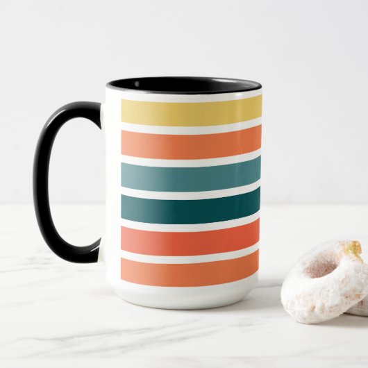 Mug Été de '77 Stripes (Avec donut)