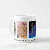 Mug été de fille de surfer, surfant après les (Devant gauche)