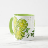 Mug Été de Green Lime (Devant gauche)