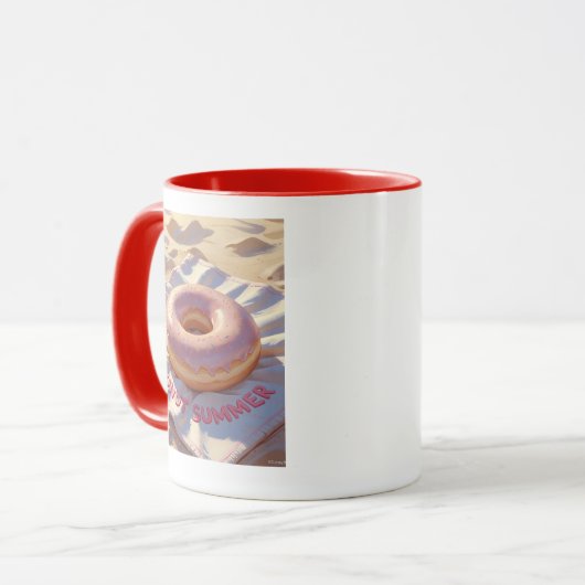 Mug Été Donut (Devant gauche)