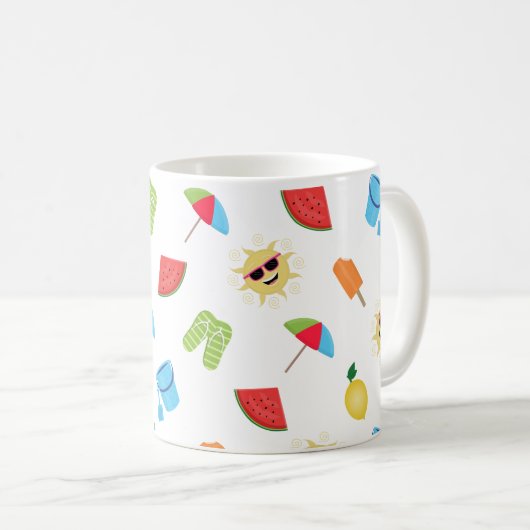 Mug Été doux (Devant droit)