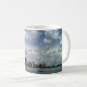 Mug Été du lac Michigan d'horizon de Chicago (Devant droit)