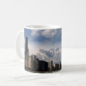 Mug Été du lac Michigan d'horizon de Chicago (Devant gauche)