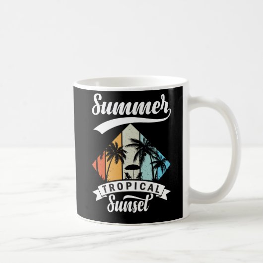 Mug Été ensoleillé dans mon esprit (Droite)