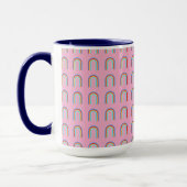 Mug Été Femmes Élégant Boho Arc-en-Ciel (Gauche)