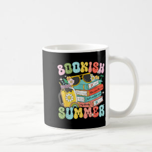 Mug Été livresque branché Amour de la lecture pour bib