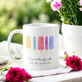 Mug Été moderne coloré personnalisé