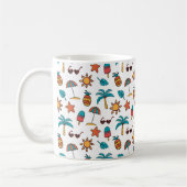 Mug Été Motif sans couture Arrière - plan (Gauche)