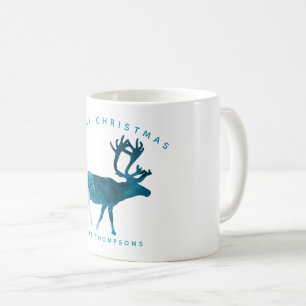 Mug Été Noël Plage de coquillages Reindeder