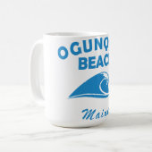 Mug Été ogunquit- maine (Devant gauche)