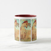 Mug Été par Alphonse Mucha (Centre)