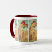 Mug Été par Alphonse Mucha (Devant gauche)