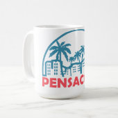 Mug Été pensacola- floride (Devant gauche)