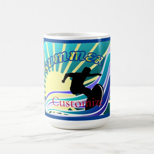 Mug Été Surf Fun Thunder_Cove (Centre)