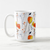 Mug Été tropical | Belles fleurs jaunes Design (Gauche)