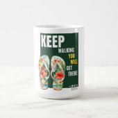 Mug Été Tropical Boho Île Motivationnel  (Centre)