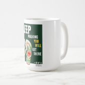 Mug Été Tropical Boho Île Motivationnel  (Devant droit)