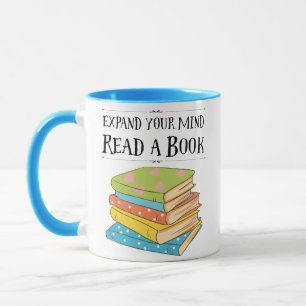 Mug Étendez votre esprit ... lire un livre
