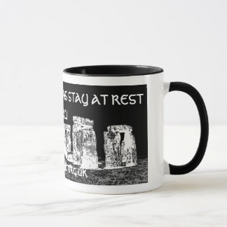 MUG ÉTENDU AUX MOYENS DE REPOS RESTEZ AU REPOS
