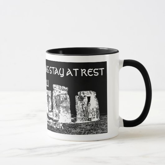 MUG ÉTENDU AUX MOYENS DE REPOS RESTEZ AU REPOS (Droite)