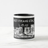 MUG ÉTENDU AUX MOYENS DE REPOS RESTEZ AU REPOS (Centre)