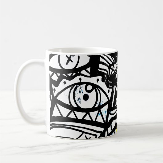 Mug Étendue des yeux (Gauche)