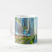 Mug Eterity Metropolis - Cityscape futuriste (Devant gauche)