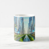 Mug Eterity Metropolis - Cityscape futuriste (Centre)