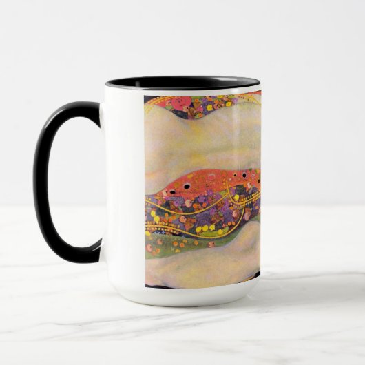 Mug Eternal Elegance : Gustav Klimt's Water Serpents I (Gauche)