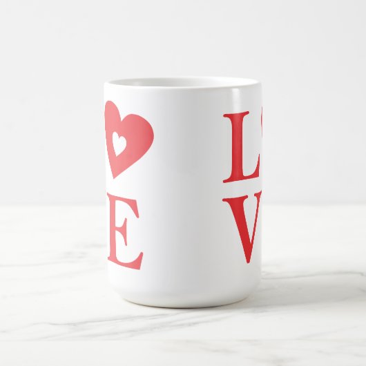 Mug Eternal Love Typography (Centre)