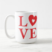 Mug Eternal Love Typography (Gauche)